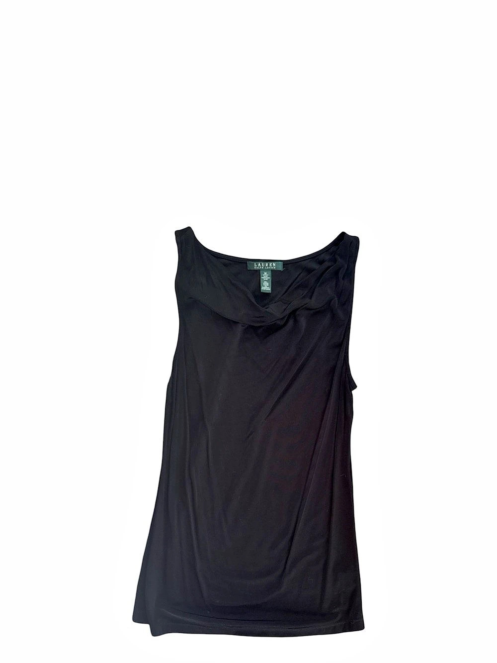 Lauren Ralph Lauren Black Tank Top Size Medium Like New